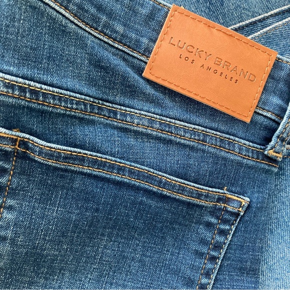 Lucky Brand Ava Mid Rise Crop Denim Jeans Sz 14/32 - Picture 5 of 11